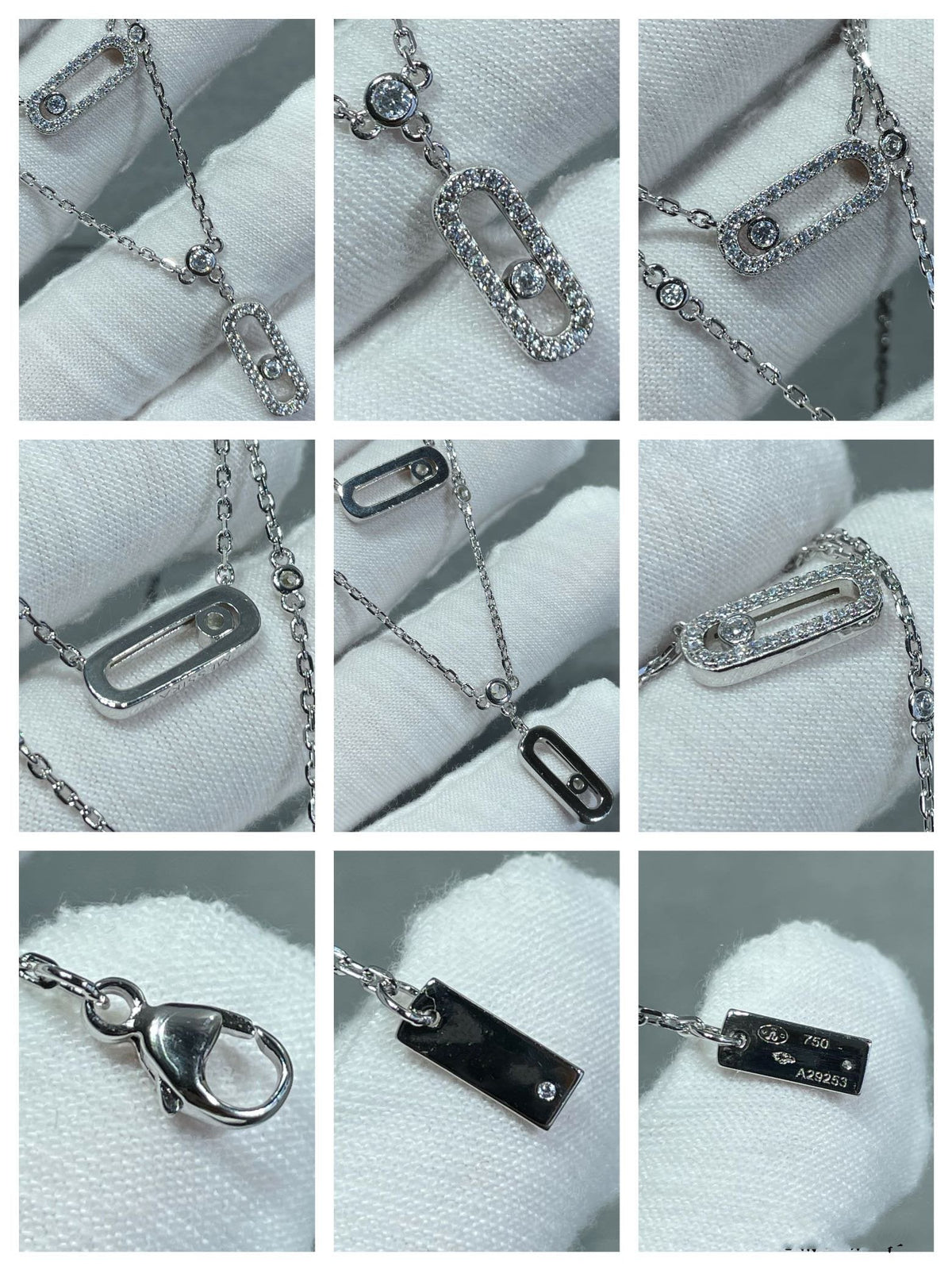 Messika Move 2 Row Cubic Zirconia Necklace