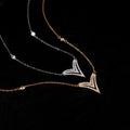 Messika Messik Heart Cubic Zirconia Necklace